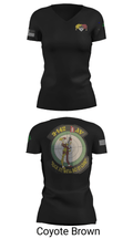 3-142 53517612 Women's Short Sleeve V-neck Shirt - 20