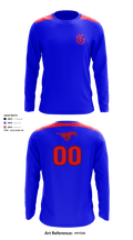 Grapevine Mustangs 91770240 Long Sleeve Performance Shirt - 2