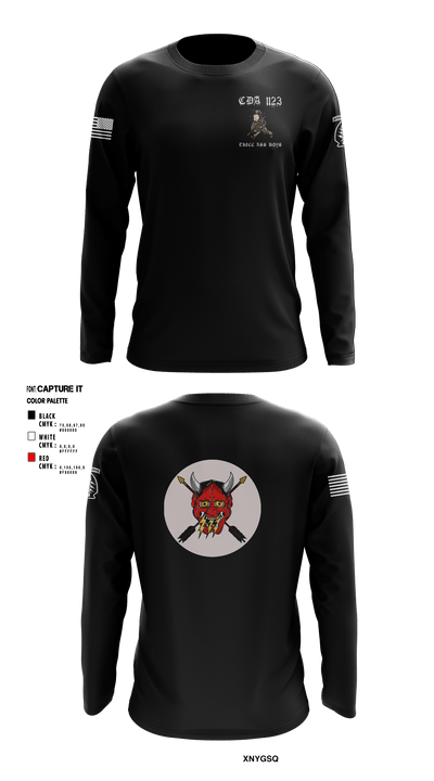 112th CRD 54148355 Long Sleeve Performance Shirt - 3