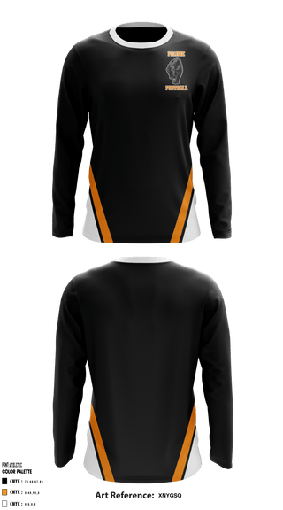 Long Sleeve Performance Shirt, Prairie City School Football, Football, Teamtime, Team time, sublimation, custom sports apparel, team uniforms, spirit wear, spiritwear, sports uniforms, custom shirts, team store, custom team store, fundraiser sports, apparel fundraiser