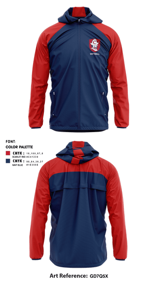 Windbreaker, Coronado High School Softball, Softball, Teamtime, Team time, sublimation, custom sports apparel, team uniforms, spirit wear, spiritwear, sports uniforms, custom shirts, team store, custom team store, fundraiser sports, apparel fundraiser