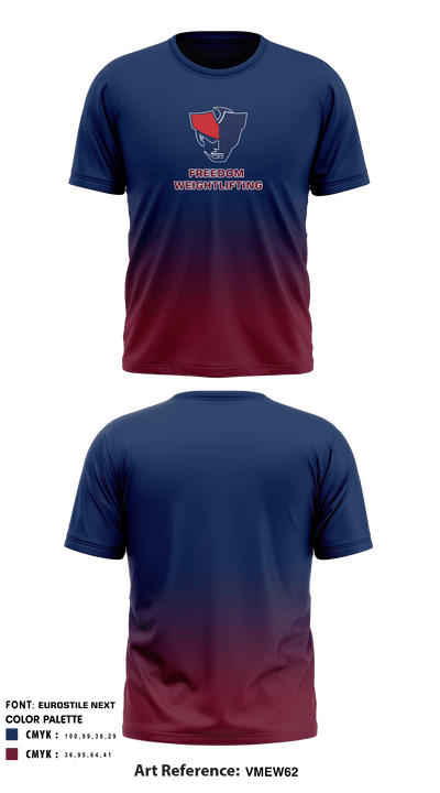 Freedom Girls Weightlifting 91032848 Short Sleeve Performance Shirt - 4