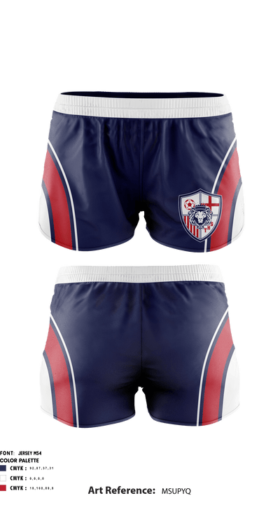 Taylor High School Soccer 60296275 Mens Soccer Shorts - 1