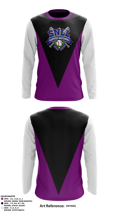 Santee National 80978156 Long Sleeve Performance Shirt - 1