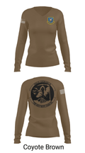 7th Security Forces 36998584 Women's Long Sleeve V-neck Shirt - 36