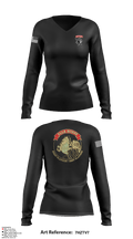 Pale Horse 72886265 Women's Long Sleeve V-neck Shirt - 18