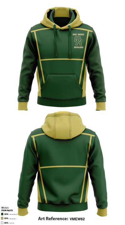 Overlook Middle School 57370045 Hoodie - 1