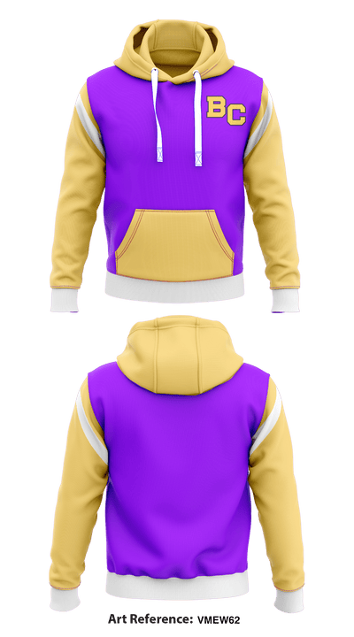 Bennett County Track & Field 93120892 Hoodie - 1