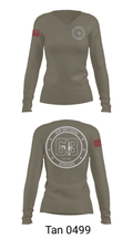 Gun Brothers 19899878 Women's Long Sleeve V-neck Shirt - 39