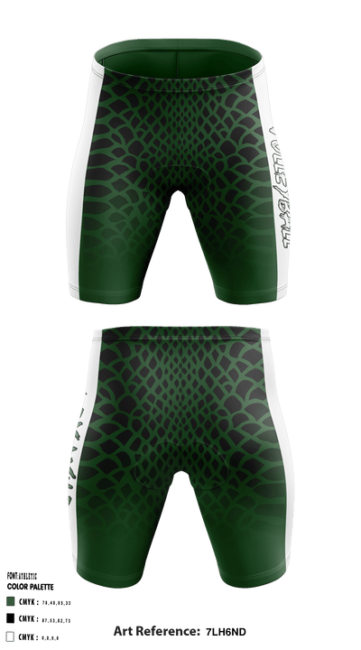 Indy Wild Volleyball 47140100 Men's Compression Shorts - 4