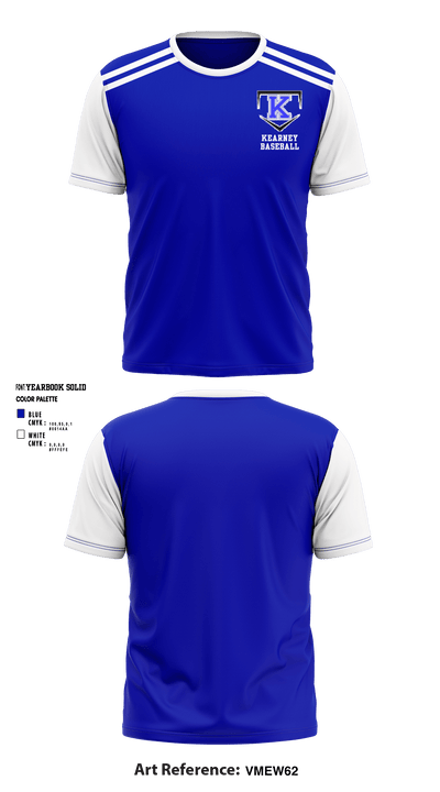 Kearney Baseball 96260760 Short Sleeve Performance Shirt - 1