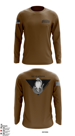 Long Sleeve Performance Shirt, , Army, Teamtime, Team time, sublimation, custom sports apparel, team uniforms, spirit wear, spiritwear, sports uniforms, custom shirts, team store, custom team store, fundraiser sports, apparel fundraiser