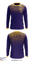 Pieper Ranch Middle School Cross Country 15022803 Long Sleeve Performance Shirt - 1