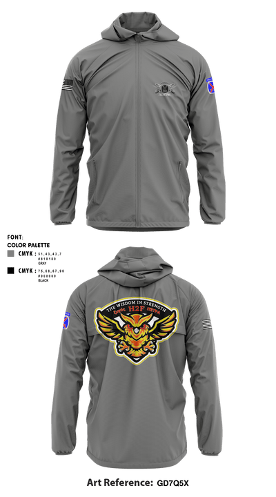 10th CAB H2F 35470377 Windbreaker - 8