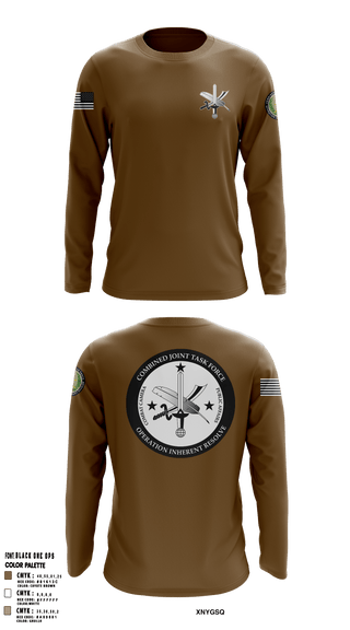 Long Sleeve Performance Shirt, , Army, Teamtime, Team time, sublimation, custom sports apparel, team uniforms, spirit wear, spiritwear, sports uniforms, custom shirts, team store, custom team store, fundraiser sports, apparel fundraiser