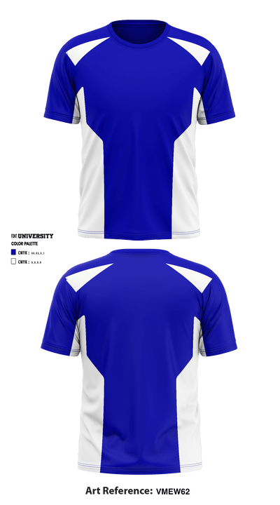 Teaneck High School Cheer 57000242 Short Sleeve Performance Shirt - 1