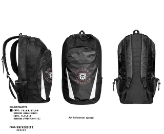 Gear Bag, Bulldog Wrestling Club, Wrestling, Teamtime, Team time, sublimation, custom sports apparel, team uniforms, spirit wear, spiritwear, sports uniforms, custom shirts, team store, custom team store, fundraiser sports, apparel fundraiser