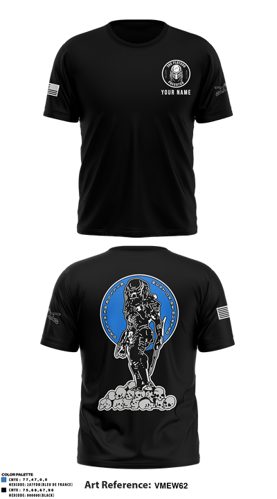 3rd Platoon 40230257 Short Sleeve Performance Shirt - 5