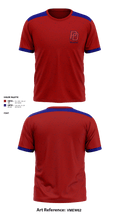 Post Oak Little League Baseball 83645449 Short Sleeve Performance Shirt - 1