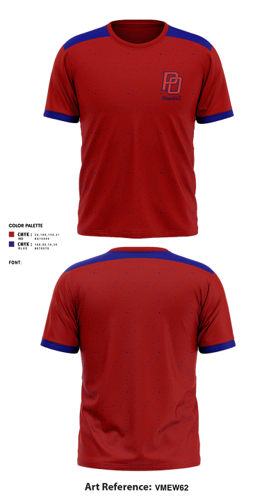 Post Oak Little League Baseball 83645449 Short Sleeve Performance Shirt - 1