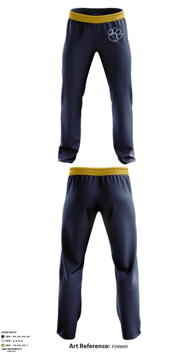 Standish-Sterling Central High School Soccer 18009800 Sweatpants - 2