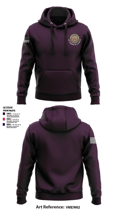 339Th MP Reaper 3 SRT 17106282 Hoodie - 1