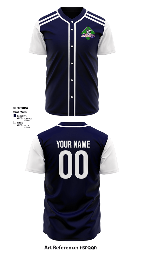 Full Button Baseball Jersey, The Strike Zone Omaha, Baseball, Teamtime, Team time, sublimation, custom sports apparel, team uniforms, spirit wear, spiritwear, sports uniforms, custom shirts, team store, custom team store, fundraiser sports, apparel fundraiser