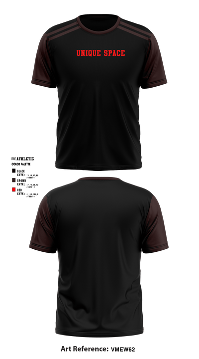 Unique Space 65520288 Short Sleeve Performance Shirt - 1