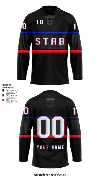 Hockey Jersey, STAB, Ice Hockey, Teamtime, Team time, sublimation, custom sports apparel, team uniforms, spirit wear, spiritwear, sports uniforms, custom shirts, team store, custom team store, fundraiser sports, apparel fundraiser