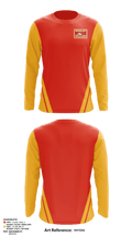 Goochland High School Lacrosse 8867071 Long Sleeve Performance Shirt - 1