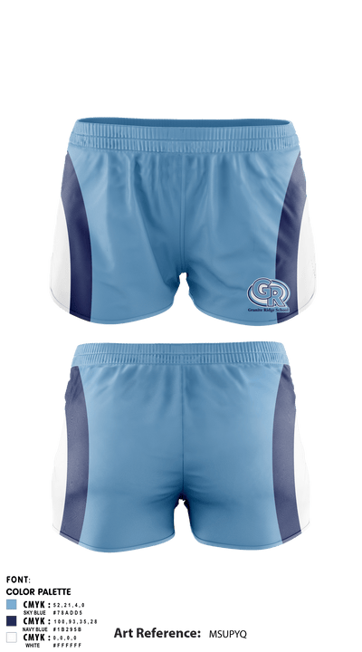 Granite Ridge School 76230742 Women's Shorts - 1