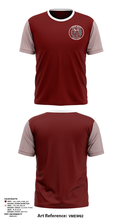 Union Grove Middle School Basketball 26435919 Short Sleeve Performance Shirt - 1