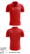Colusa High School Volleyball 88435722 Short Sleeve Performance Polo - 4