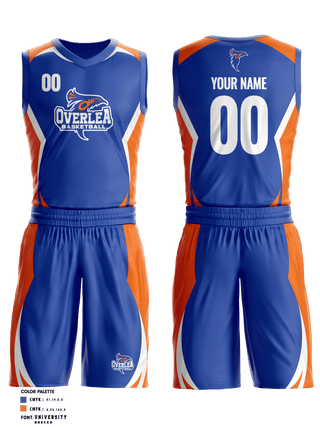 Overlea High School Basketball 81637394 Mens Basketball Jersey