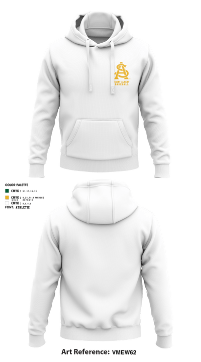 Saint Albert High School Baseball 33375339 Hoodie - 4