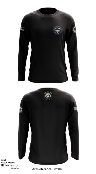 Long Sleeve Performance Shirt, , Navy, Teamtime, Team time, sublimation, custom sports apparel, team uniforms, spirit wear, spiritwear, sports uniforms, custom shirts, team store, custom team store, fundraiser sports, apparel fundraiser