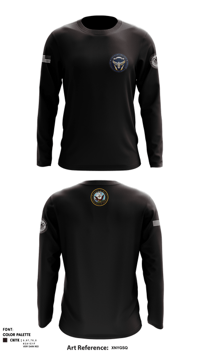 Cyber Defense 41653089 Long Sleeve Performance Shirt - 1