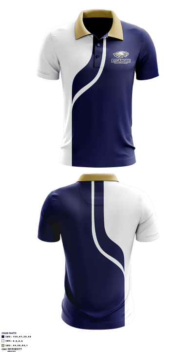 Sycamore High School Cross Country 35454934 Short Sleeve Performance Polo - 1