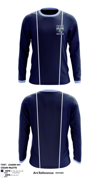 Long Sleeve Performance Shirt, High Point Christian Academy, Men's Soccer, Teamtime, Team time, sublimation, custom sports apparel, team uniforms, spirit wear, spiritwear, sports uniforms, custom shirts, team store, custom team store, fundraiser sports, apparel fundraiser