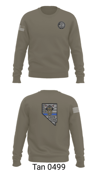 Crew Neck Sweatshirt, , Police, Teamtime, Team time, sublimation, custom sports apparel, team uniforms, spirit wear, spiritwear, sports uniforms, custom shirts, team store, custom team store, fundraiser sports, apparel fundraiser