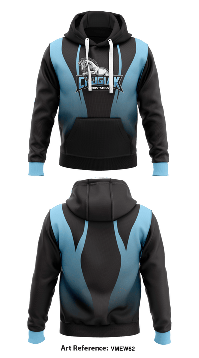 Chugiak High School Cross Country 40853261 Hoodie - 1