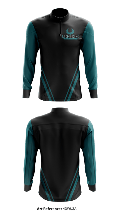 New Augusta Public Academy North Middle School 1913835 Quarter Zip Jacket - 1