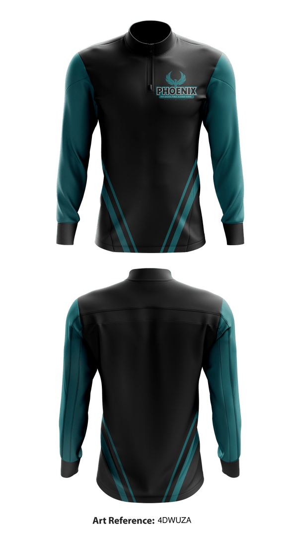 New Augusta Public Academy North Middle School 1913835 Quarter Zip Jacket - 1