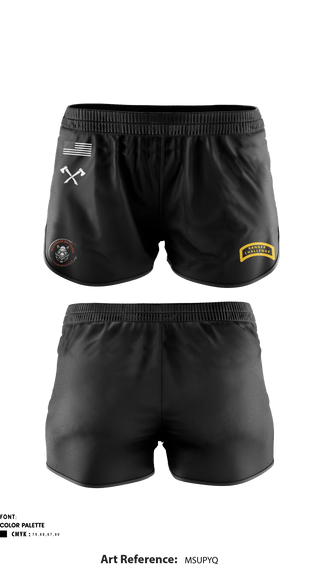 Ranger Panties, , Army, Teamtime, Team time, sublimation, custom sports apparel, team uniforms, spirit wear, spiritwear, sports uniforms, custom shirts, team store, custom team store, fundraiser sports, apparel fundraiser