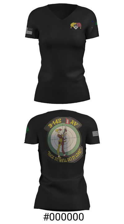 3-142 53517612 Women's Short Sleeve V-neck Shirt - 19