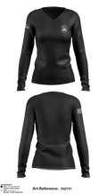 HHB 2-319 AFAR 41967314 Women's Long Sleeve V-neck Shirt - 1