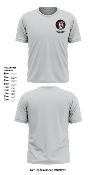 Short Sleeve Performance Shirt, Venom Sports Training, Men's Basketball, Teamtime, Team time, sublimation, custom sports apparel, team uniforms, spirit wear, spiritwear, sports uniforms, custom shirts, team store, custom team store, fundraiser sports, apparel fundraiser