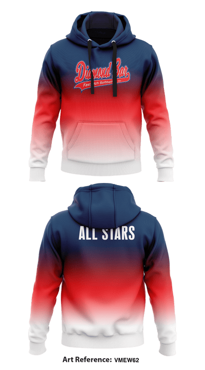 Diamond Bar Girls Softball 1743931 Hoodie - 6