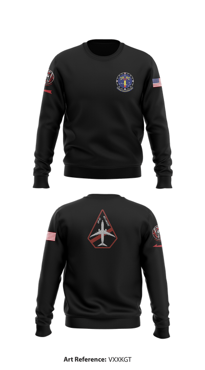 VP-10 Red Lancers 78238419 Crew Neck Sweatshirt - 1