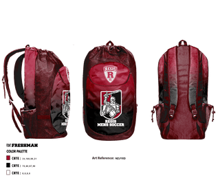 Gear Bag, Regis High School Soccer, Men's Soccer, Teamtime, Team time, sublimation, custom sports apparel, team uniforms, spirit wear, spiritwear, sports uniforms, custom shirts, team store, custom team store, fundraiser sports, apparel fundraiser